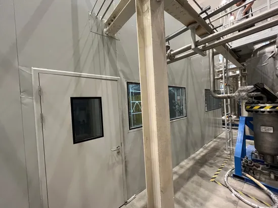 Sound Insulation Device for Large Shot Blasting Machines - Sound Proof House